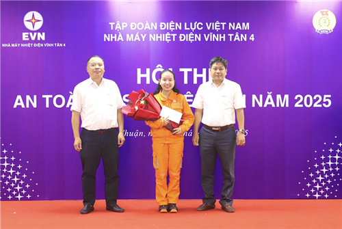 Nhà máy Nhiệt điện Vĩnh Tân 4 tổ chức thành công Hội thi An toàn vệ sinh viên giỏi năm 2025