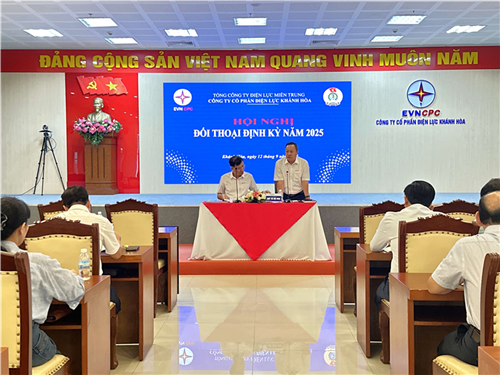 Công ty Cổ phần Điện lực Khánh Hòa tổ chức đối thoại định kỳ năm 2025