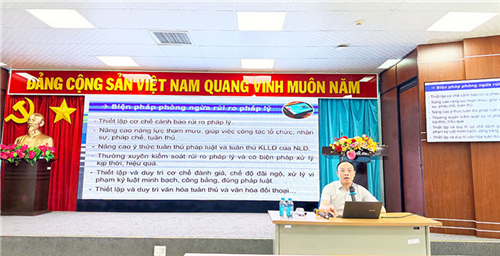 Nâng cao kiến thức pháp luật trong quản trị nhân sự tại Nhà máy Nhiệt điện Vĩnh Tân 4