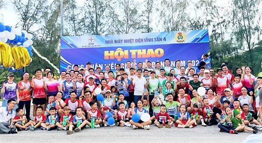 Khai mạc Hội thao công nhân viên chức lao động Nhà máy Nhiệt điện Vĩnh Tân 4 năm 2026