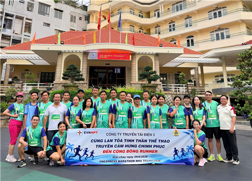 Lan tỏa tinh thần rèn luyện sức khỏe tại VnExpress Marathon Nha Trang 2026 