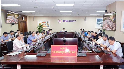 Hơn 1.700 cán bộ, đảng viên thuộc Đảng bộ EVN tham gia Hội nghị toàn quốc quán triệt, triển khai thực hiện Nghị quyết số 66 và Nghị quyết số 68 của Bộ Chính trị