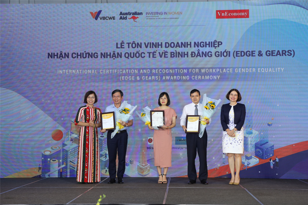 2 tổng công ty trong EVN được tôn vinh Doanh nghiệp nhận chứng nhận quốc tế về Bình đẳng giới