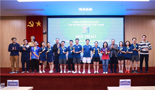 Hơn 150 vận động viên tham gia Hội thao kỷ niệm 71 năm Ngày Truyền thống ngành Điện lực Việt Nam