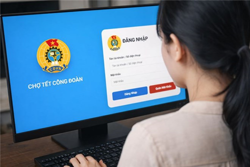 Gần 1.000 đoàn viên Công đoàn Điện lực Việt Nam hưởng ứng Chương trình “Chợ Tết Công đoàn – Xuân 2026”