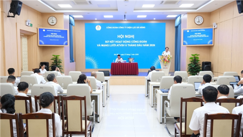 Công đoàn Công ty Điện lực Đà Nẵng sơ kết hoạt động 6 tháng đầu năm 2026