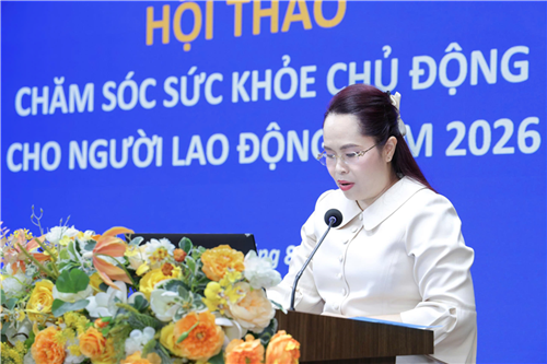 EVNHANOI: Hội thảo “Chăm sóc sức khỏe chủ động cho người lao động”