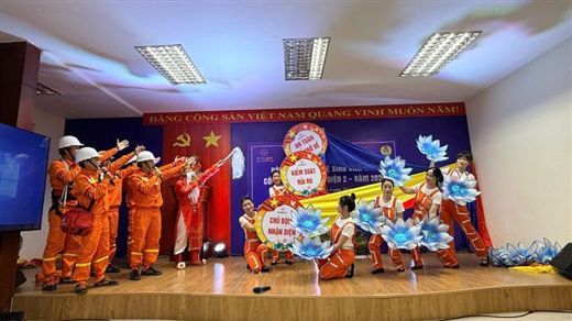 Công ty Truyền tải điện 2 tổ chức thành công Hội thi An toàn vệ sinh viên giỏi năm 2026