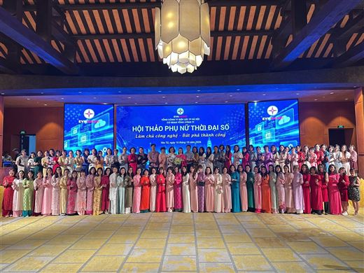 Công đoàn EVNHANOI: Tôn vinh phụ nữ, tiếp sức sáng tạo trong thời đại số