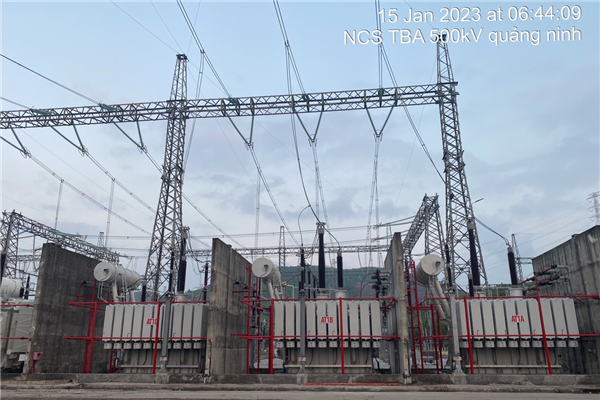 Hoàn thành nâng công suất Trạm biến áp 500kV Quảng Ninh hướng tới chào mừng Đại hội Công đoàn EVNNPT năm 2023