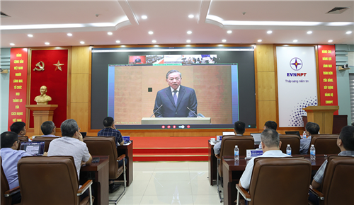Đảng ủy EVN tham dự Hội nghị toàn quốc quán triệt, triển khai thực hiện 4 Nghị quyết của Bộ Chính trị