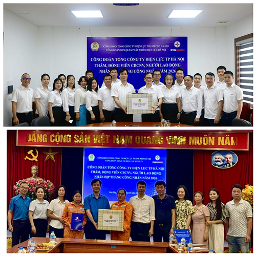 CÔNG ĐOÀN EVNHANOI VỚI NHIỀU HOẠT ĐỘNG THIẾT THỰC TRONG THÁNG CÔNG NHÂN NĂM 2026