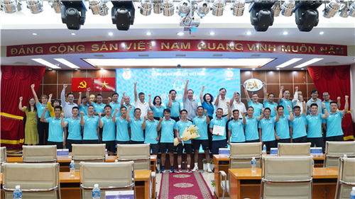 Lễ xuất quân Đội tuyển tham dự Giải Bóng đá CNVC Việt Nam năm 2025
