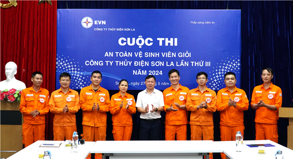 Công ty Thủy điện Sơn La tổ chức thành công Cuộc thi  an toàn vệ sinh viên giỏi năm 2024