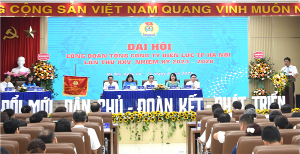 Công đoàn EVNHANOI tuyên truyền kết quả Đại hội Công đoàn lần thứ XXV, nhiệm kỳ 2023-2028