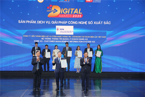 Giải pháp Hệ thống thông tin quản lý khách hàng 4.0 đạt Giải thưởng Chuyển đổi số Việt Nam 2025