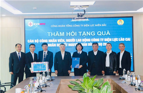 Chăm lo thiết thực cho đoàn viên, người lao động  – dấu ấn Công đoàn EVNNPC dịp Tết Bính Ngọ 2026