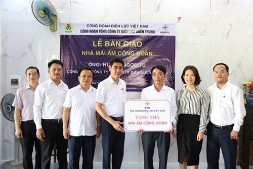 Mái ấm nghĩa tình cho đoàn viên Công đoàn PC Đà Nẵng