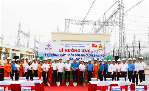 Công ty Truyền tải điện 1: Hưởng ứng và phát động “Tết trồng cây Đời đời nhớ ơn Bác Hồ năm 2026