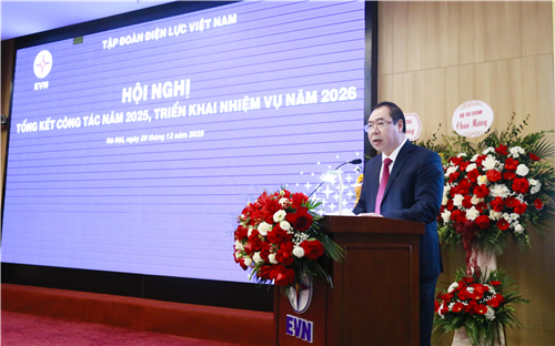 Chủ tịch Công đoàn Điện lực Việt Nam phát động thi đua thực hiện thắng lợi nhiệm vụ, kế hoạch năm 2026