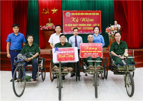 Công đoàn Điện lực Việt Nam triển khai kế hoạch tổ chức các hoạt động tri ân nhân kỷ niệm 79 năm Ngày Thương binh - Liệt sĩ