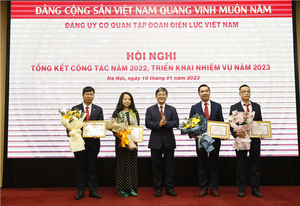 Đảng ủy Cơ quan Tập đoàn Tổng kết công tác năm 2022 và triển khai nhiệm vụ năm 2023.