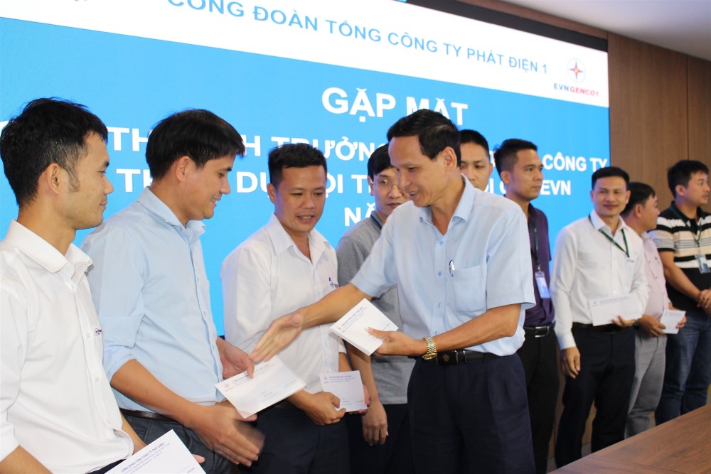 Gặp mặt, động viên các trưởng ca của EVNGENCO1 tham gia Hội thi thợ giỏi cấp EVN năm 2022 1