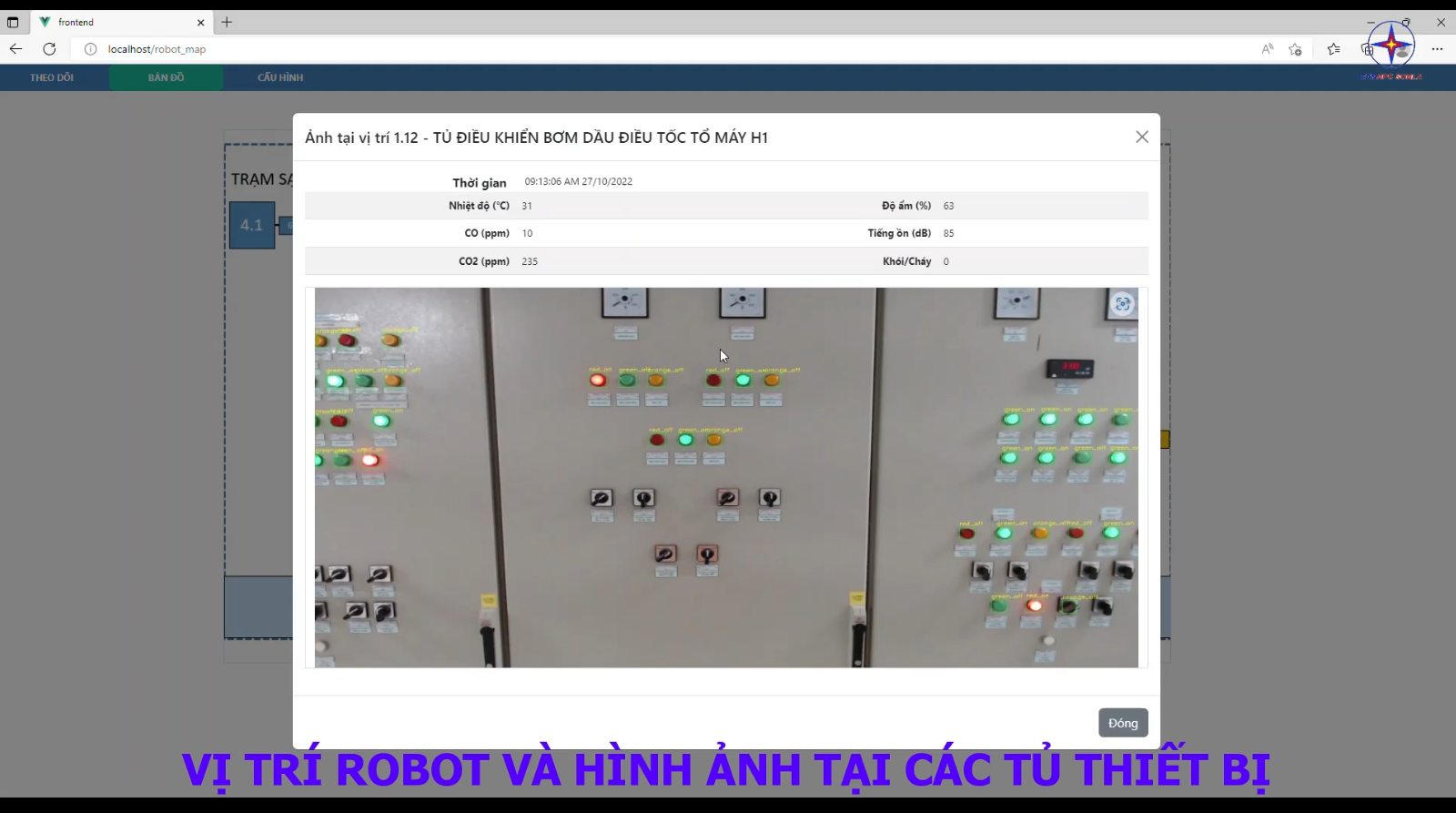 Hành trình đầu tiên của chú Robot trong nhà máy Thủy điện Sơn La 2