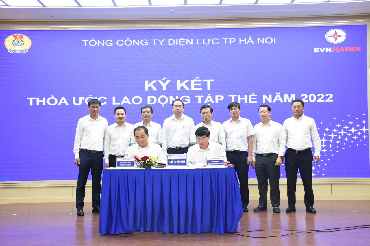 Hội nghị người lao động EVNHANOI năm 2022 thành công rực rỡ.  5
