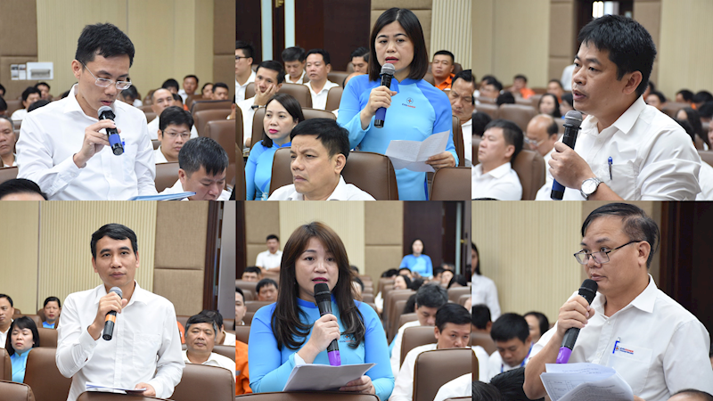 Hội nghị người lao động EVNHANOI năm 2022 thành công rực rỡ. 