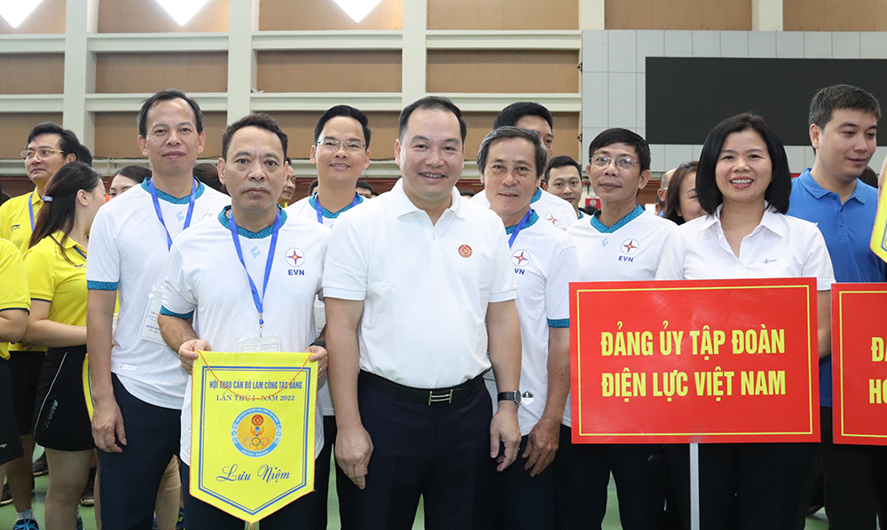 Khai mạc hội thao cán bộ làm công tác Đảng lần thứ I năm 2022 Khối Doanh nghiệp Trung ương 2