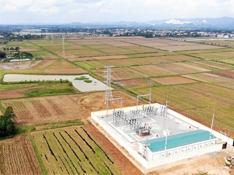 Khánh thành công trình đường dây Bỉm Sơn - Nga Sơn và TBA 110kV Nga Sơn, Thanh Hóa