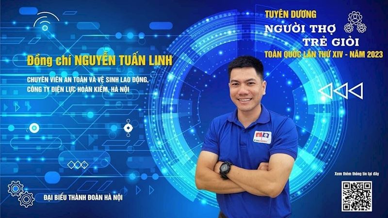 05 đại diện của EVNHANOI được vinh danh tại Lễ tuyên dương 