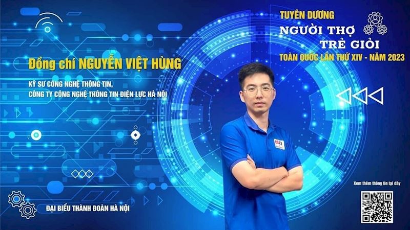 05 đại diện của EVNHANOI được vinh danh tại Lễ tuyên dương 