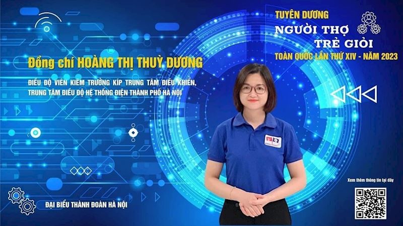 05 đại diện của EVNHANOI được vinh danh tại Lễ tuyên dương 