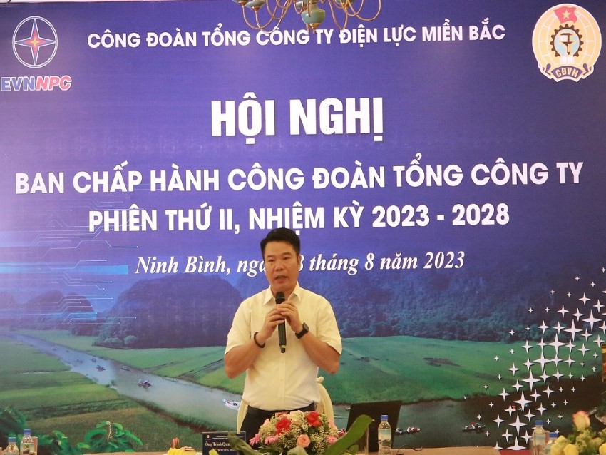 Ban chấp hành Công đoàn Tổng công ty Điện lực miền Bắc họp phiên thứ hai 1