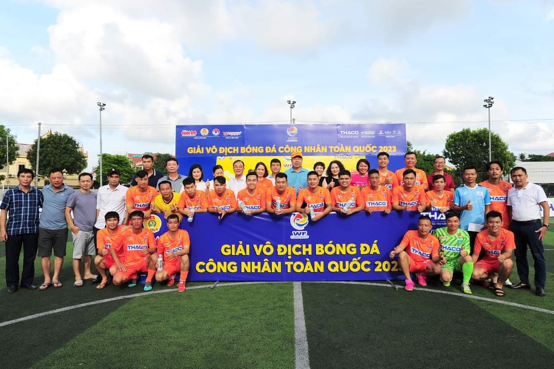 Công đoàn Điện lực Việt Nam đoạt giải Ba tại Giải bóng đá công nhân toàn quốc, vòng loại khu vực 3  3