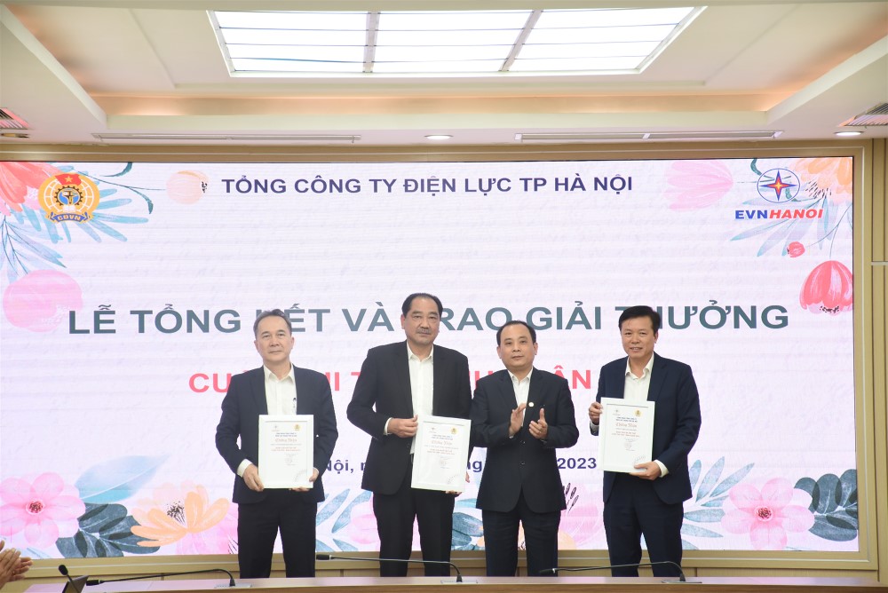 Công đoàn EVNHANOI tổng kết và trao giải Cuộc thi Thơ - Ảnh Xuân năm 2023 5