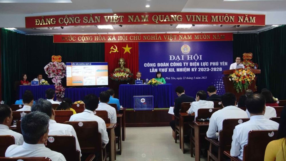 Công đoàn PC Phú Yên: Tổ chức thành công Đại hội Công đoàn lần thứ XII, nhiệm kỳ 2023-2028