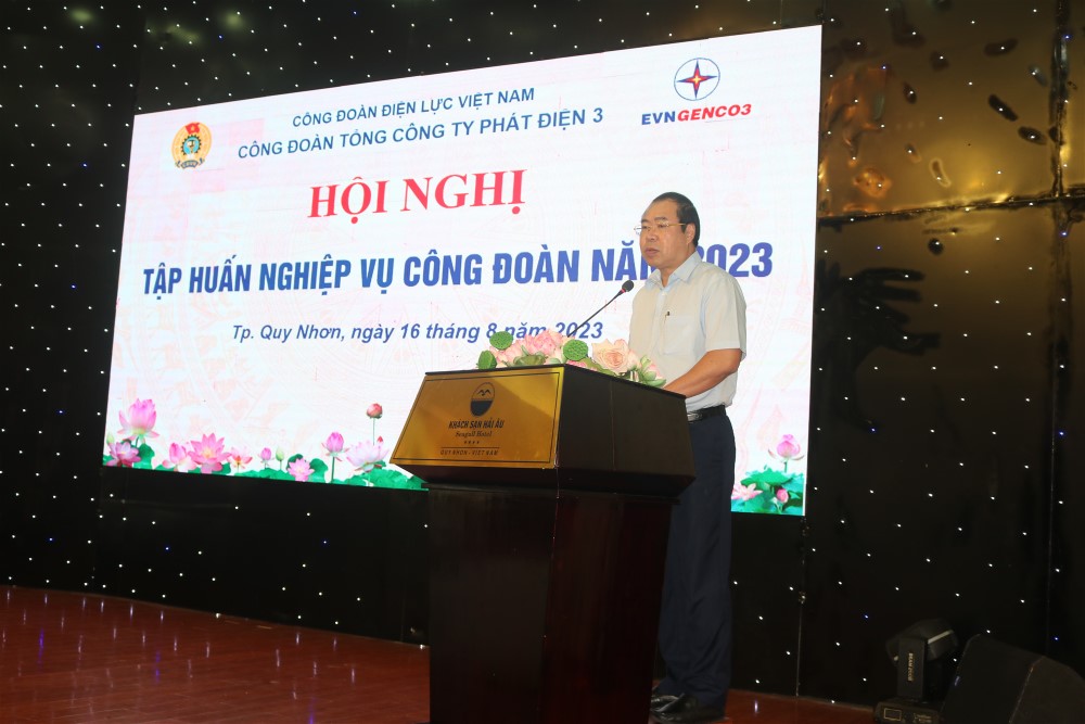 Công đoàn Tổng Công ty  Phát điện 3 tổ chức Hội nghị tập huấn  Công đoàn năm 2023 1