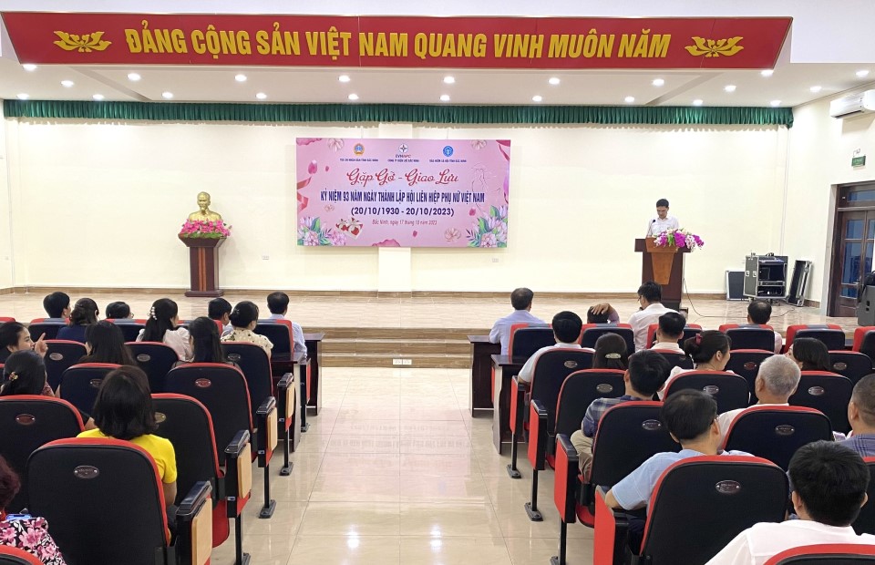 Công ty Điện lực Bắc Ninh tưng bừng các hoạt động tri ân nữ CBCNV nhân ngày Phụ nữ Việt Nam 20/10 3