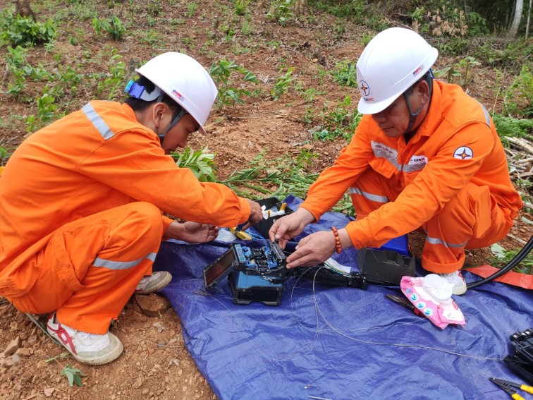 Công ty Điện lực Cao Bằng tổ chức diễn tập 4 trong 1 nhằm chủ động ứng phó, khắc phục hậu quả thiên tai 4