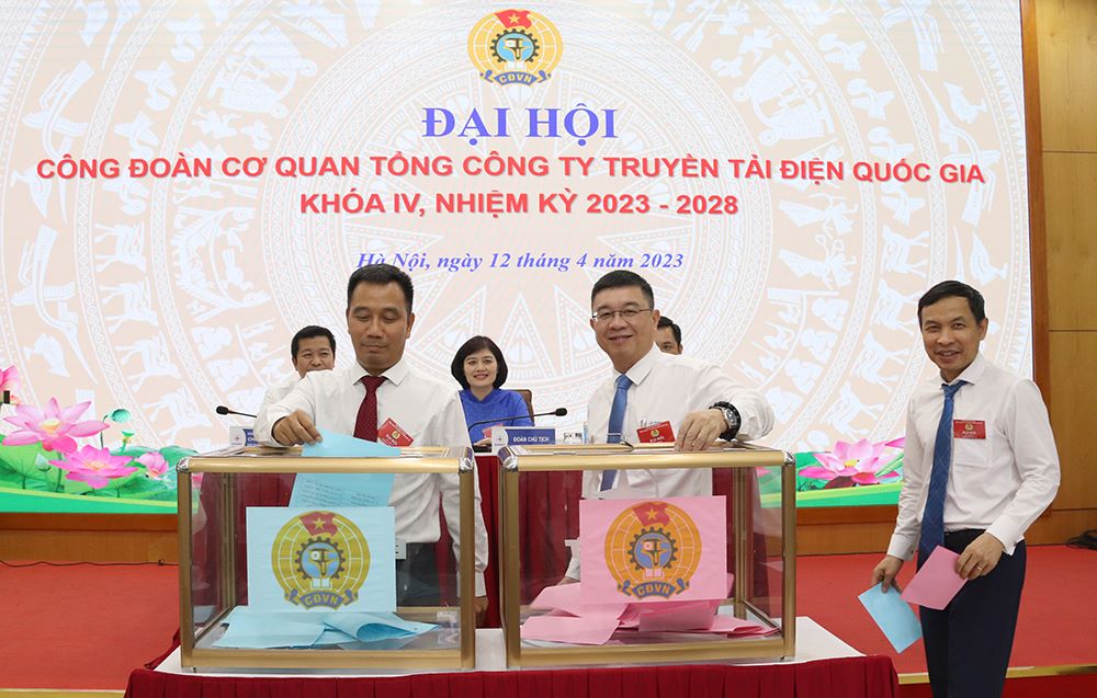 Đại hội Công đoàn Cơ quan EVNNPT nhiệm kỳ 2023-2028 thành công tốt đẹp 1