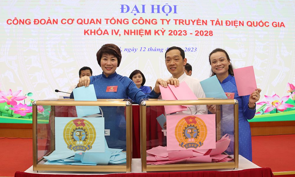 Đại hội Công đoàn Cơ quan EVNNPT nhiệm kỳ 2023-2028 thành công tốt đẹp 2