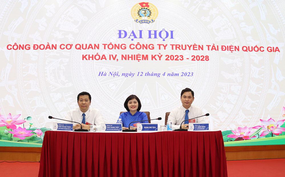 Đại hội Công đoàn Cơ quan EVNNPT nhiệm kỳ 2023-2028 thành công tốt đẹp