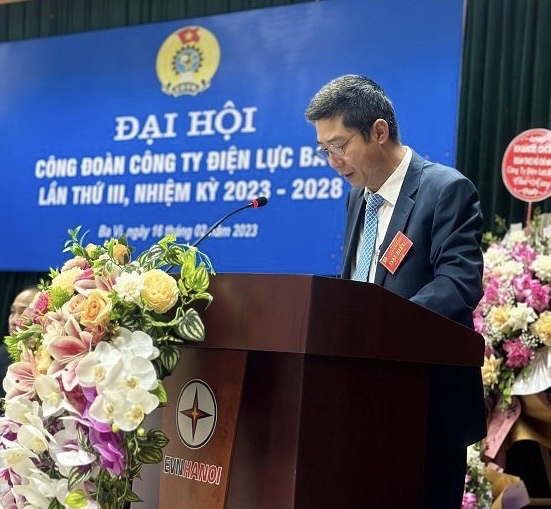 Đại hội Công đoàn Công ty Điện lực Ba Vì lần thứ III nhiệm kỳ 2023-2028 thành công tốt đẹp 1