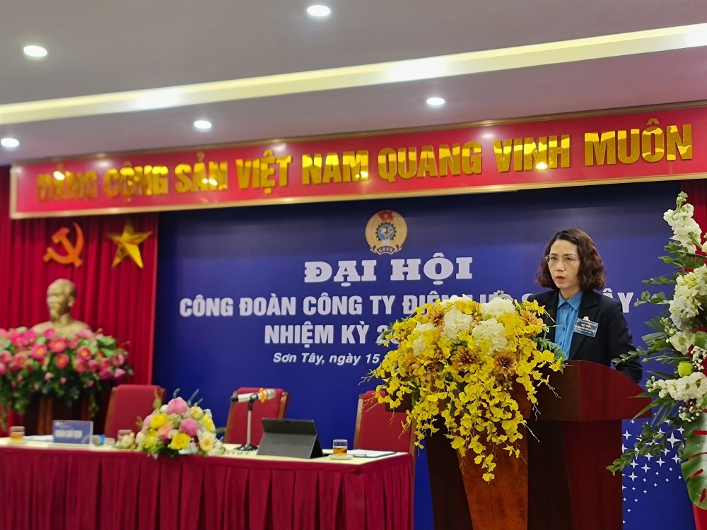 Đại hội Công đoàn Công ty Điện lực Sơn Tây nhiệm kỳ 2023-2028 thành công tốt đẹp 2