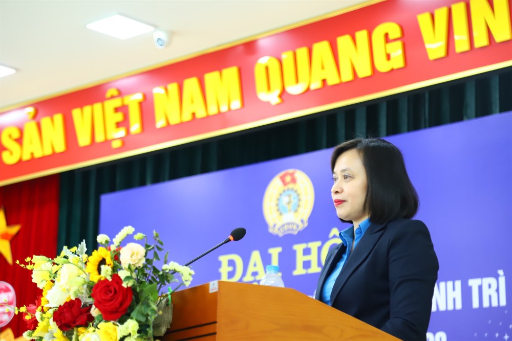 Đại hội Công đoàn Công ty Điện lực Thanh Trì lần thứ III nhiệm kỳ 2023-2028 thành công tốt đẹp 1