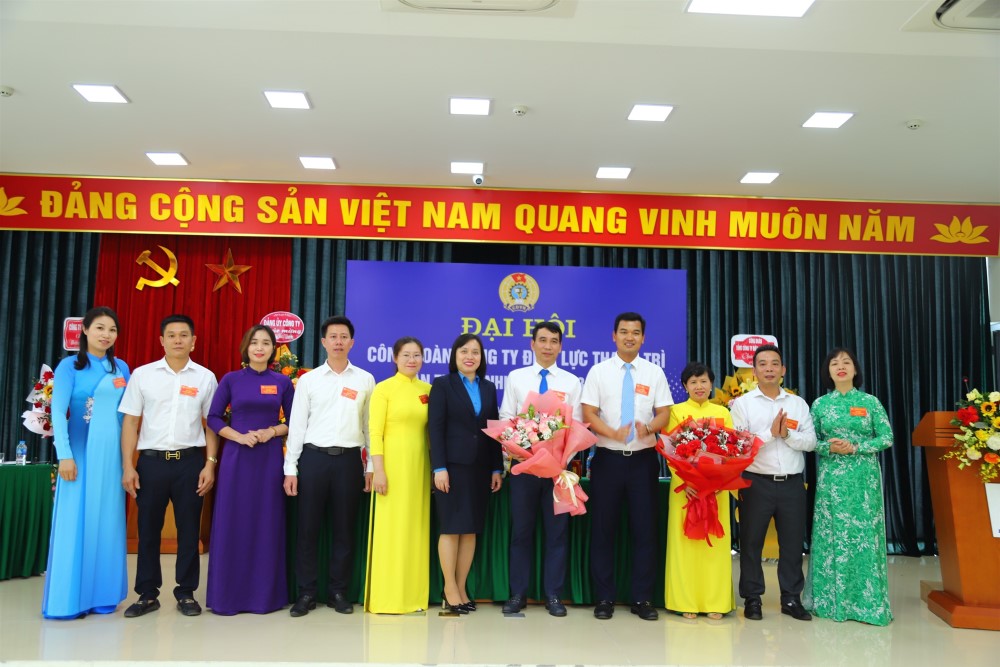 Đại hội Công đoàn Công ty Điện lực Thanh Trì lần thứ III nhiệm kỳ 2023-2028 thành công tốt đẹp