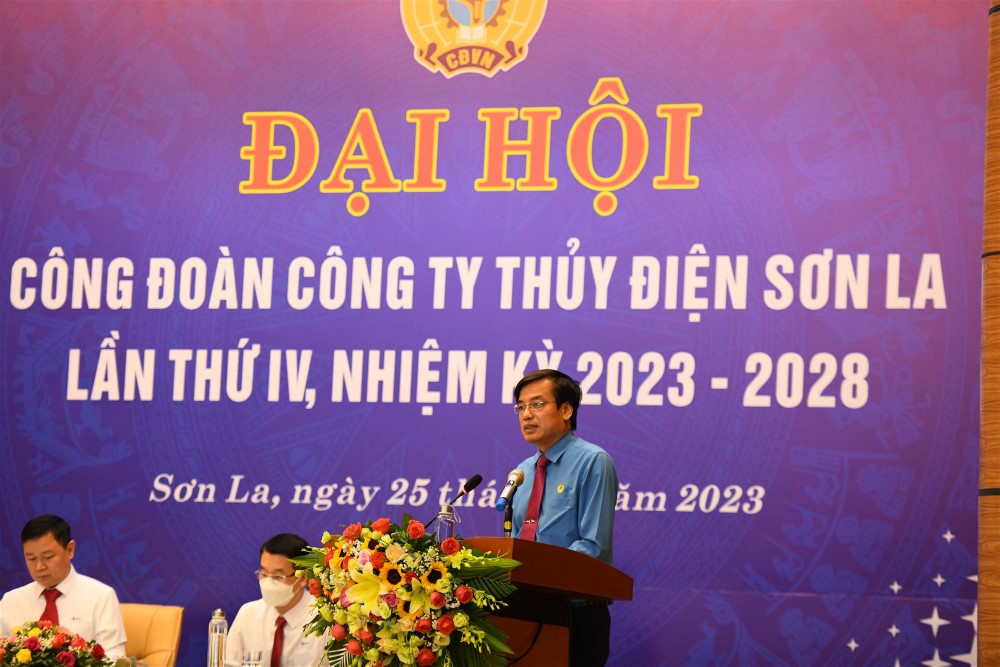 Đại hội Công đoàn Công ty Thủy điện Sơn La nhiệm kỳ 2023-2028 thành công tốt đẹp 2